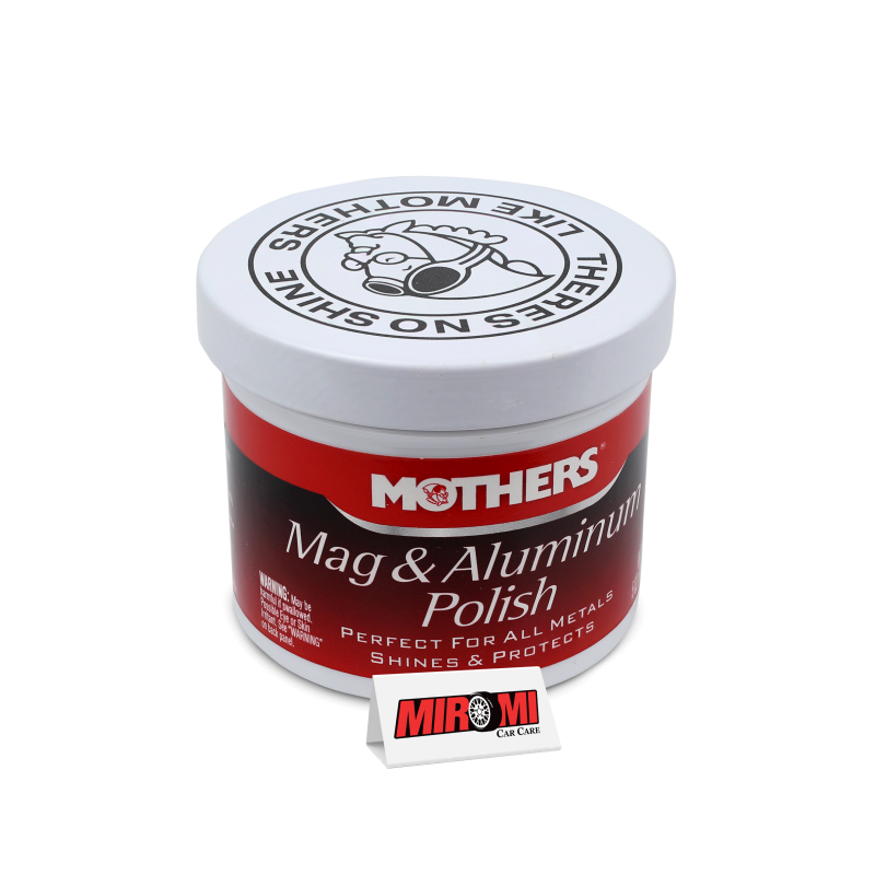 Polidor de Cromo e Aluminio - Mothers®  Polidor de Metais e Cromo - Mag &  Aluminum Polish- Mothers😃 ✌Tem fórmula secreta e limpa, que lustra  facilmente peças de alumínio e peças