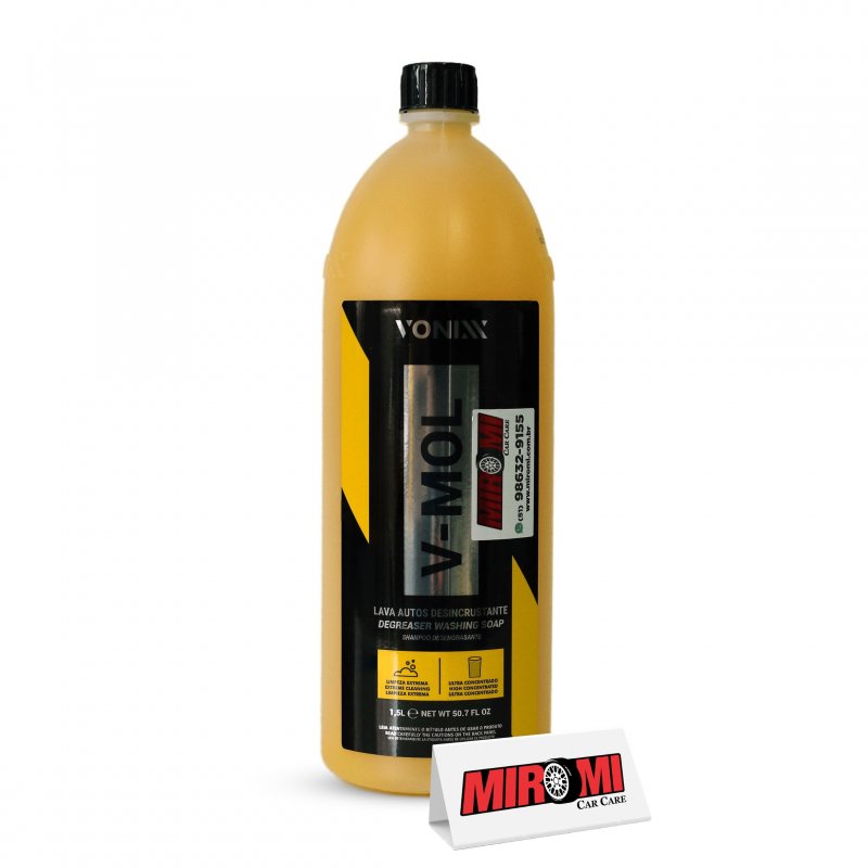 V-Mol Vonixx Shampoo Lava Autos Desincrustante 1,5L - Yamase