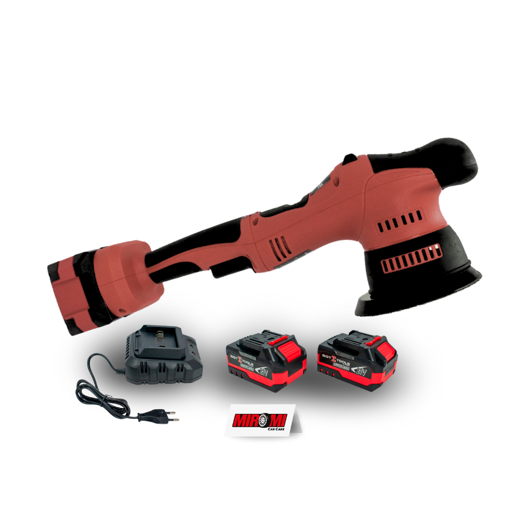 S✩ Politriz Roto Orbital Red & Shine 15mm Bateria (21V