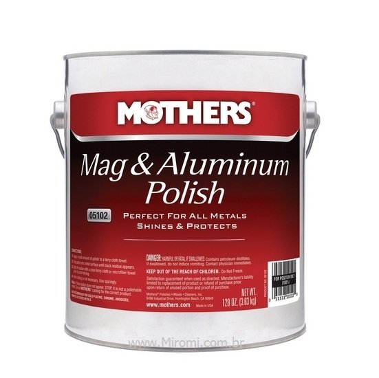 Mothers Wax Mag & Aluminum Polish - 140gr