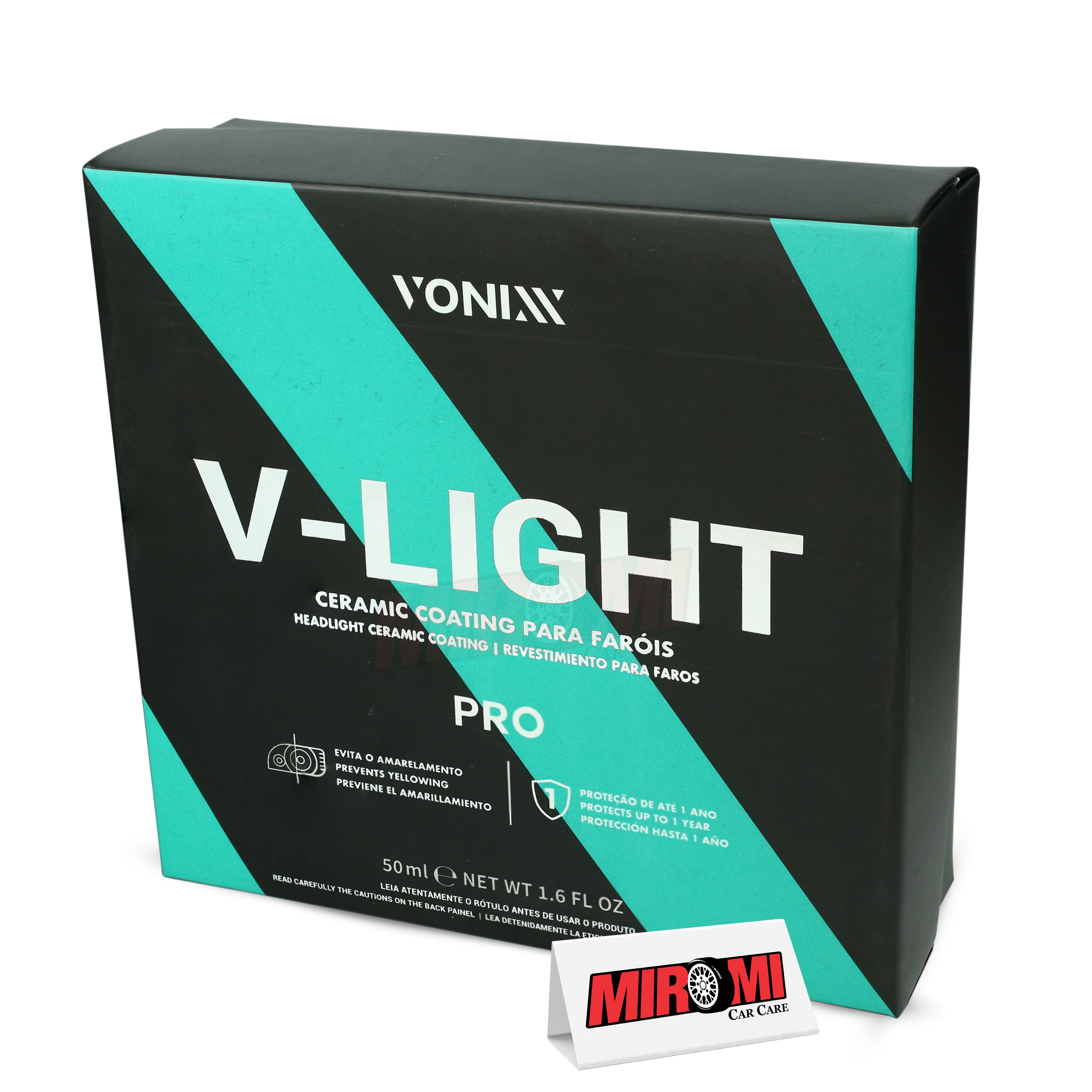 Vonixx V-Light Headlight Ceramic Coating, 20ml Kit
