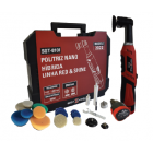 Sigma Tools Politriz Nano Híbrida Red & Shine Recarregável à Bateria - SGT-8101 (300W - 12V)