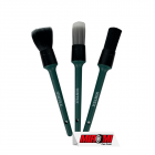 Kit de Pincéis Vintex para Limpeza Detalhada (3 unidades)