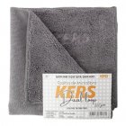 Pano de Microfibra Kers Dual Loop Cinza (40x40cm - 360GSM)