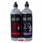 Kit Compostos Polidores Autoamerica: Fast Cut + One Step (1kg)