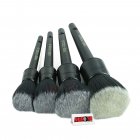 Yes Tools Kit de Pincéis Linha Premium para Limpeza Detalhada (4 unidades)