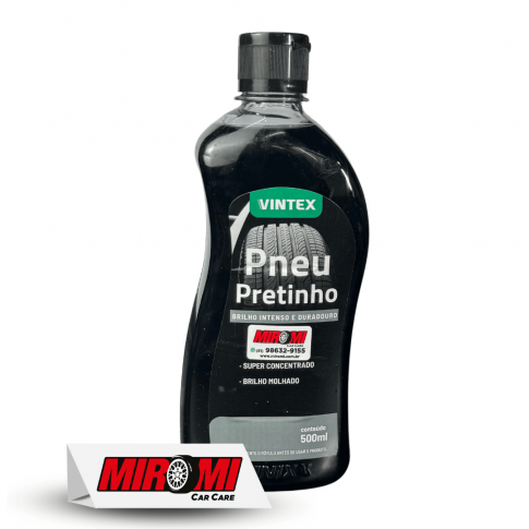 Pneu Pretinho Vintex Hobby (500ml)