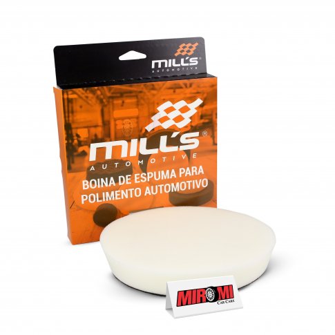 Boina de Espuma Mills Flat 6.5" Macia Branca