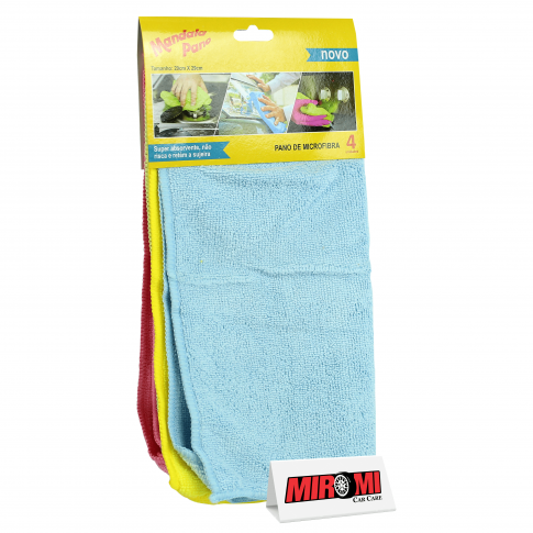 Detailer Kit Panos de Microfibra 29x29cm Multiuso (4 unidades)