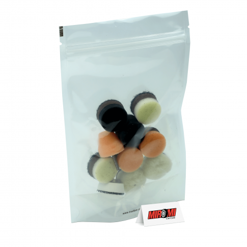 Nobrecar Kit de Boinas Speed Polish de 1" para Mini Politriz Nano Polisher
