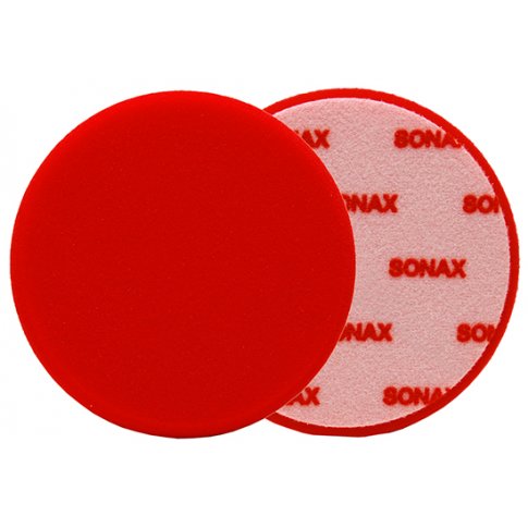 Boina de Espuma Premium Sonax 6" Agressiva Vermelha