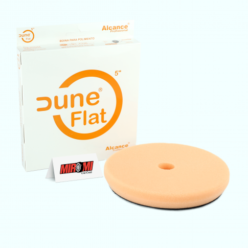 Boina de Espuma Alcance Dune Flat 5.5" Média Agressiva Laranja