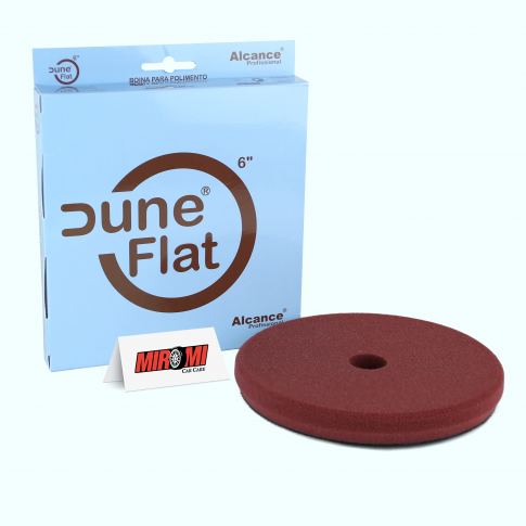 Boina de Espuma Alcance Dune Flat 5.5" Agressiva Vermelha