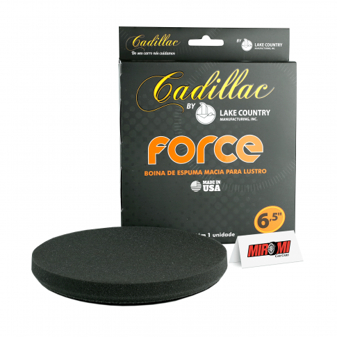 Boina de Espuma Cadillac Force 6.5" Macia Preta