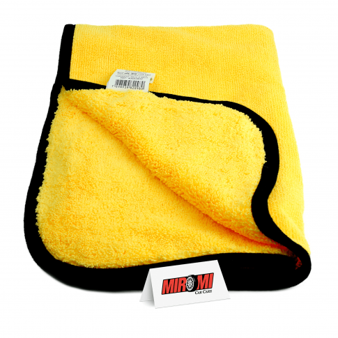 Pano de Microfibra Detailer Amarelo 380gr/m² (38x58cm)