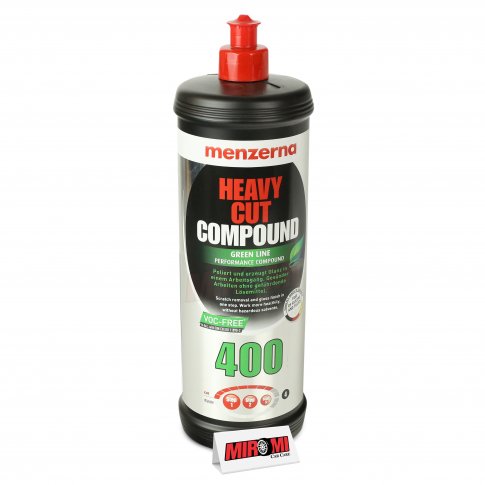 Menzerna Green Line Polidor Corte Heavy Cut Compound 400 Voc-Free (1 Kg)