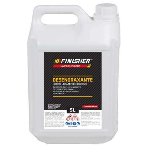 Detergente Desengraxante Neutro Finisher Concentrado 1:20 (Bombona 5 Litros)