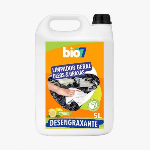 NT Auto Desengraxante Bio 7 Cítrus (Bombona 5 Litros)