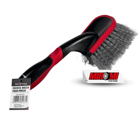 Sigma Tools Escova Macia para Caixa de Rodas e Pneus Pequena (1 unidade)