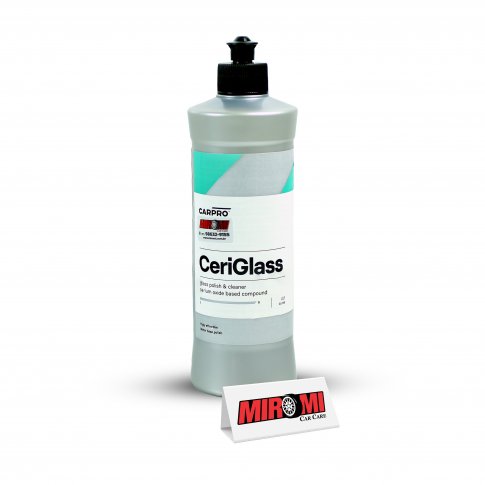 CeriGlass CarPro Polidor de Vidros e Removedor de Manchas (500ml)