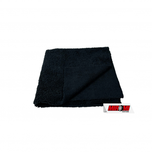 Pano de Microfibra Detailer Sem Bordas Preto 300gr/m² (40x40cm)