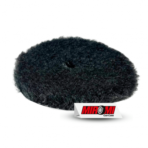Boina de Lã Buff and Shine Uro Wool Preta 5"