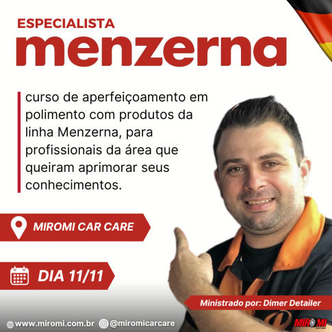 Treinamento Especialista Menzerna