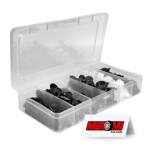 Kit Grampos Automotivos Fixação Miromi (100 Unidades)