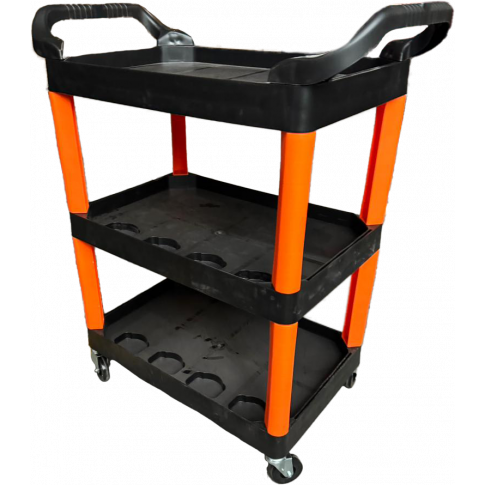 Kers Carrinho para Ferramentas Brutus Preto e Laranja