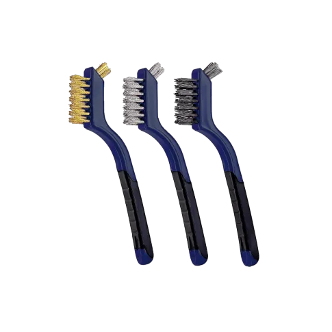 Kit Escova Aço Latão Nylon Vonixx (3 Unidades)