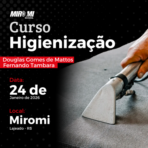 Curso de Higienização e Gestão Miromi Lajeado 24/01
