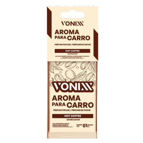 Aromatizante Folha Vonixx - Hot Coffee (Caf&eacute; Quente)