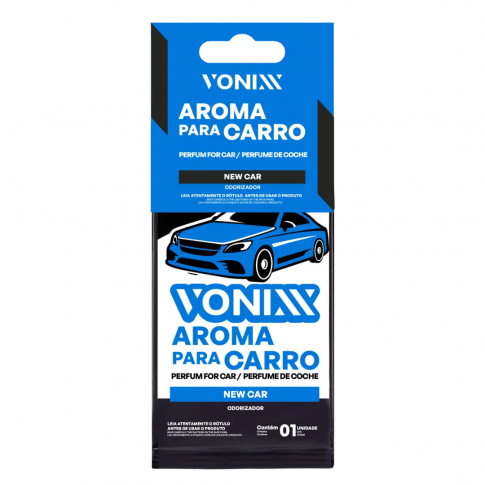 Aromatizante Folha Vonixx - New Car (Carro Novo)