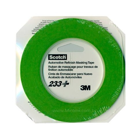 Fita Crepe 3M 3mm x 55m Verde 233+ PN-26343