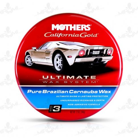 Cera de Carnaúba Mothers California Gold Pura - Pure Paste Wax, 05550 (340gr)