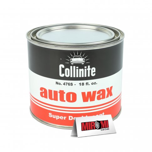 Collinite Cera de Carnaúba Super Doublecoat Auto Paste Wax, 476S (510g)