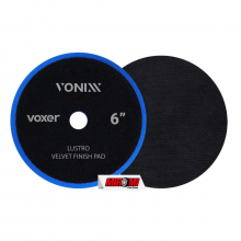 Boina de Veludo Preta Vonixx Voxer 6" - Lustro na Remoção de Casca de Laranja