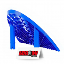 Grelha Inclinada Detailer - Azul