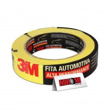 Fita Crepe 3M Amarela Alta Performance (24mm x 40 metros)