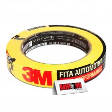 Fita Crepe 3M Amarela Alta Performance (18mm x 40 metros)