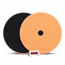 Boina de Espuma Buff and Shine Low-Pro 6.5" Média Agressiva Laranja