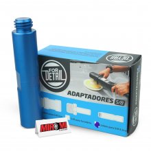 Parafuso Prolongador de Aluminio 9,5cm M14 (Rosca 14mm) para 5/8" For Detail