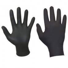 Luva Nitrílica Preta - Tamanho G 9 (2 unidades)