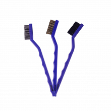 Kit de Escovas Vonixx para Limpeza Detalhada (3 unidades)