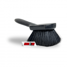 Escova para Face de Rodas Cerdas de Javali Cabo Curto Wheel Woolies