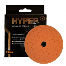 Boina de Espuma Hyper Kers 6" Laranja Média