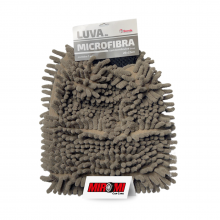 Luva de Lavagem Dupla Face Cinza Lincoln