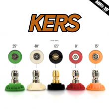 Kers Kit Bicos para Lavadora de Alta Pressão (5 Bicos)