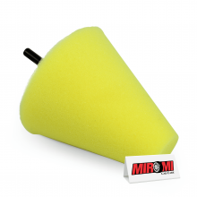 Detailer Cone de Espuma para Polimento de Rodas (Amarelo)