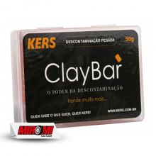 Kers Clay Bar Laranja - Agressiva (50g)